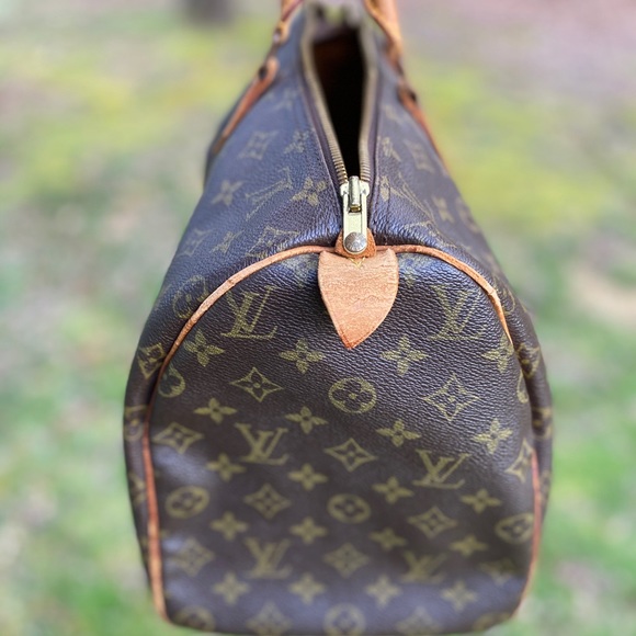 Louis Vuitton monogram speedy 40 satchel bag - Picture 2 of 8